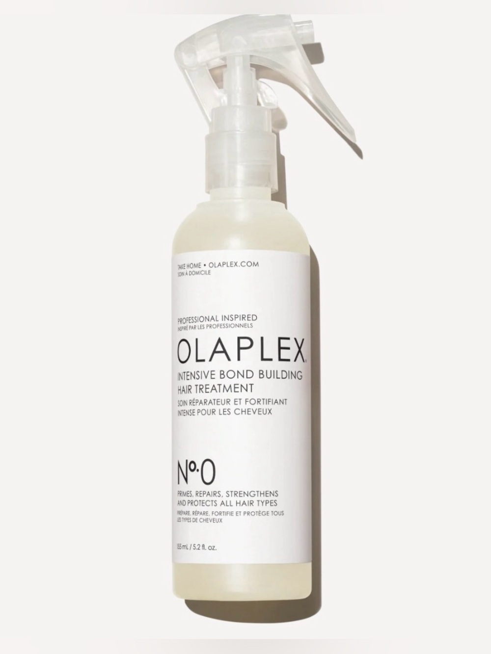 Olaplex No. 0 | Intensive Bond Building
Hair Treatment Primes Repairs Protects